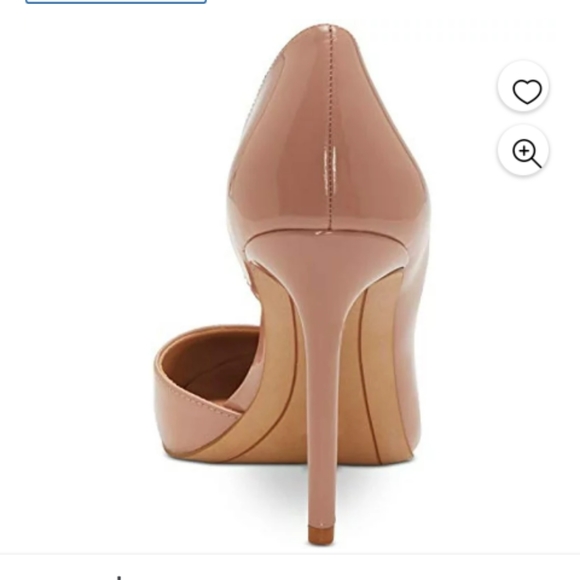 INC. Kenjay  D'Orjay Nude Shiny Patent Stiletto Heel  Sz 8. Pre Owned - Picture 3 of 5